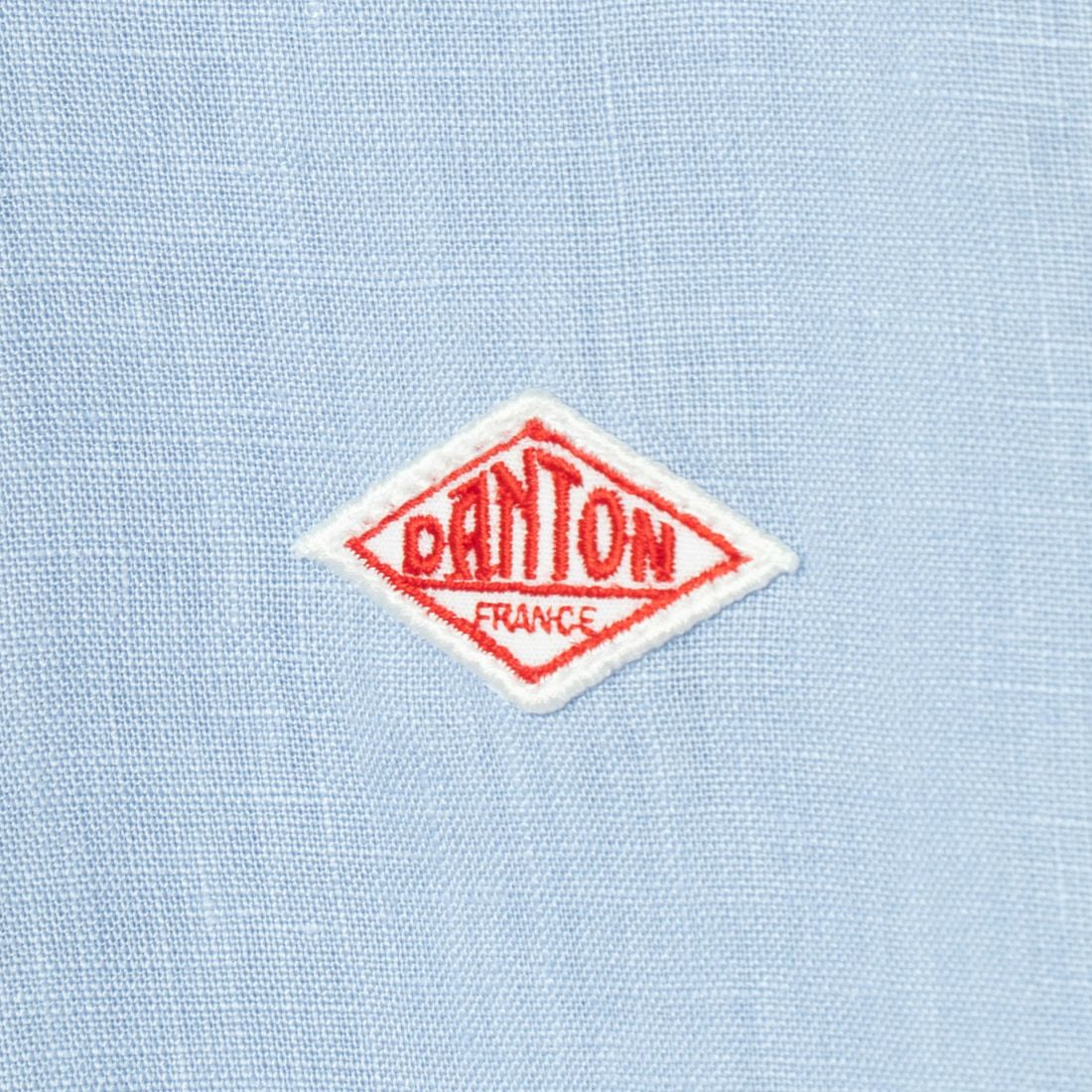 DANTON [ダントン] ラウンドカラー プルオーバーシャツ [DT-B0283KLS] DK.SAX