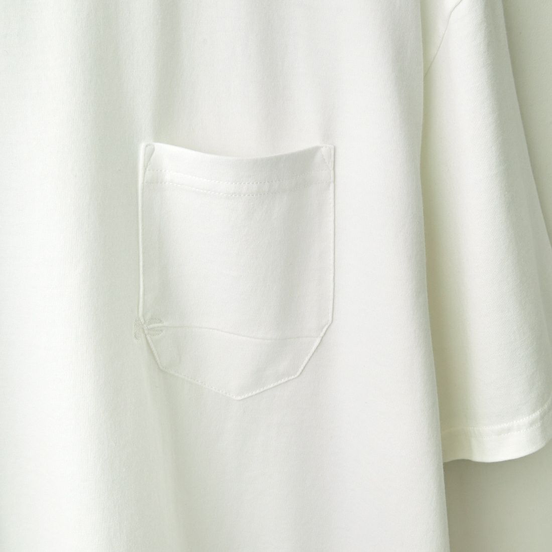 DENHAM [デンハム] 7ポケットTシャツ [7-POCKET-SS-TEE] WHITE
