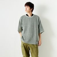 L.KHAKI&&モデル身長：182cm 着用サイズ：L&&
