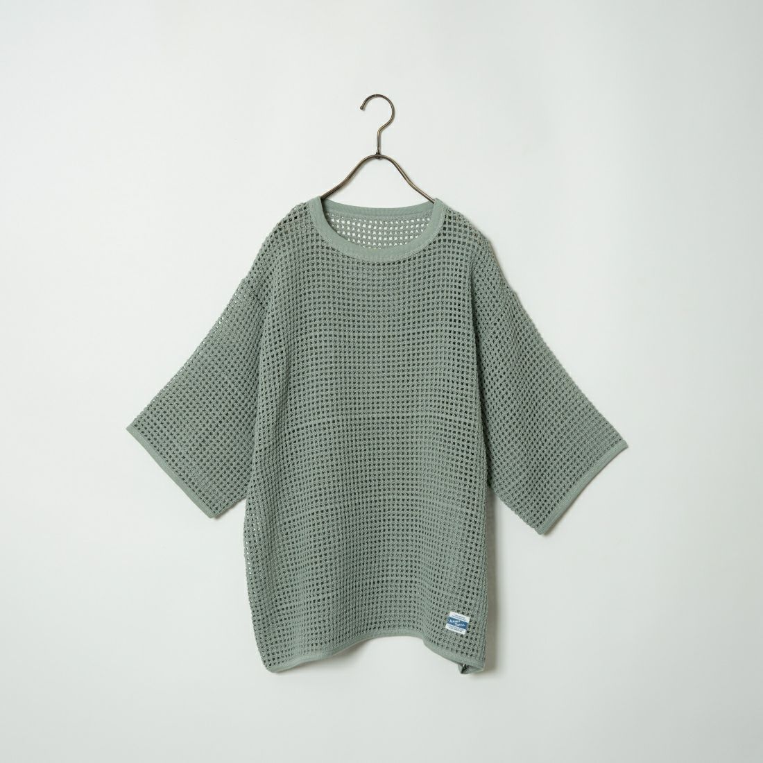 ARMY TWILL SANFORIZED [アーミーツイル サンフォライズド] コットンメッシュ ハーフスリーブTシャツ [AM-2413009] L.KHAKI