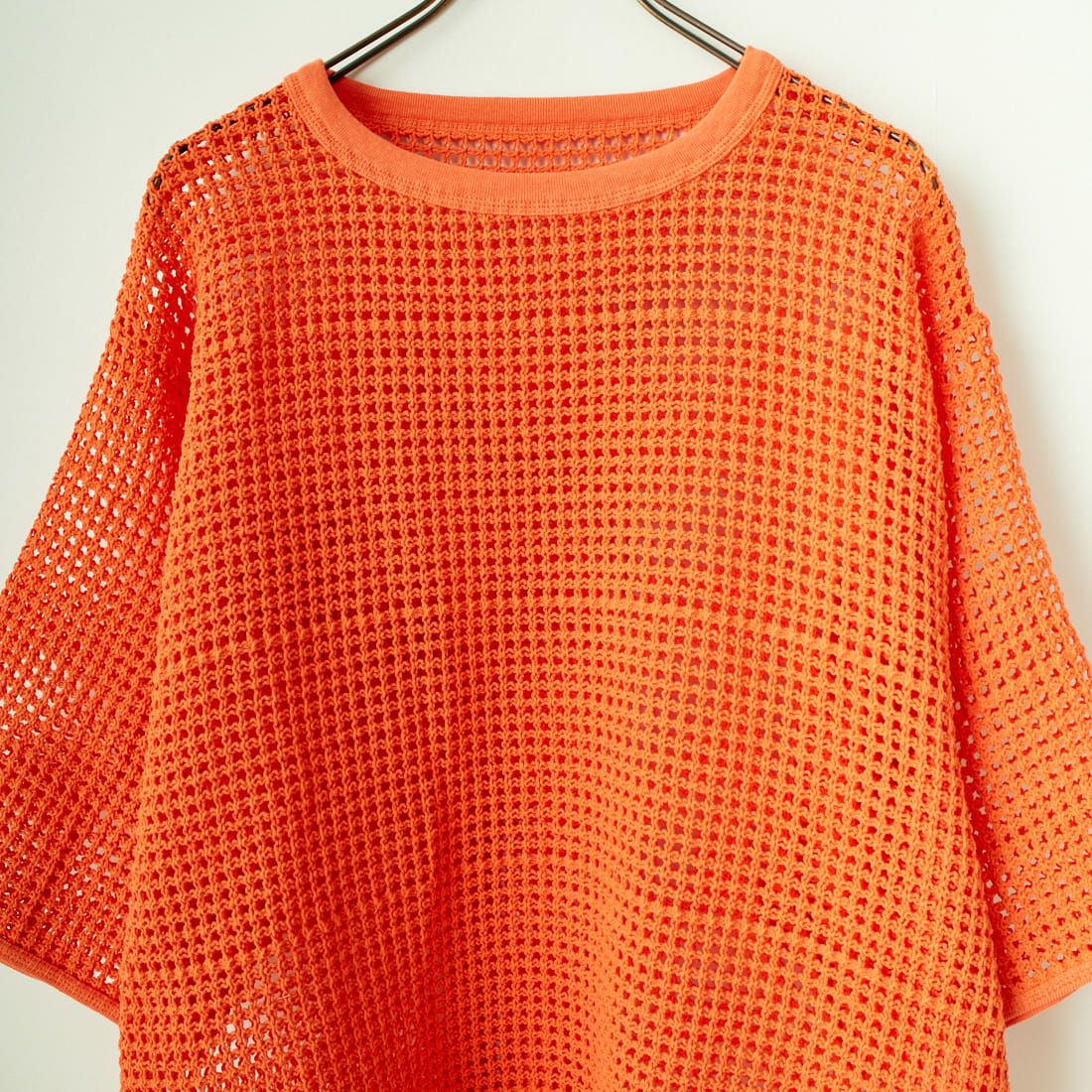 ARMY TWILL SANFORIZED [アーミーツイル サンフォライズド] コットンメッシュ ハーフスリーブTシャツ [AM-2413009] ORANGE