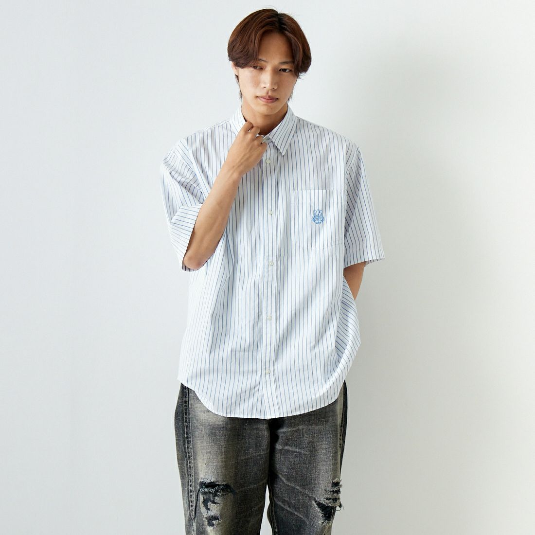 L.ST BLEAC&&モデル身長：179cm 着用サイズ：L&&