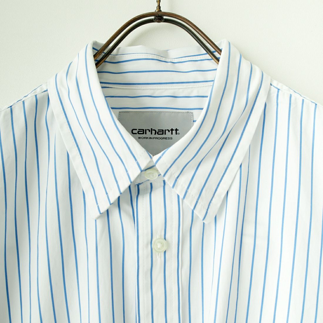 carhartt WIP [カーハートダブリューアイピー] ショートスリーブ ライナスシャツ [I033028] L.ST BLEAC