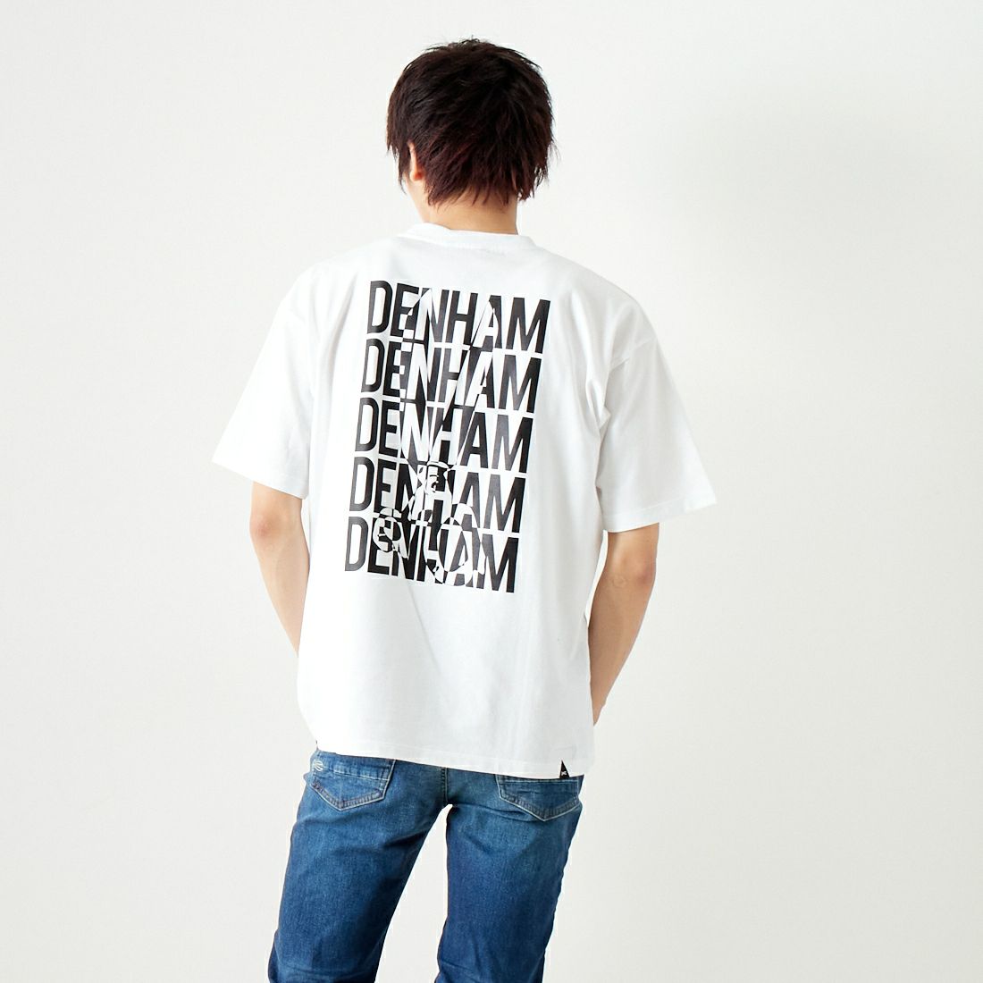 DENHAM [デンハム] シザーズロゴTシャツ [DENHAM-AND-SCISSORS]