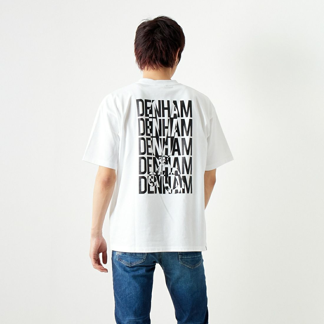 DENHAM [デンハム] シザーズロゴTシャツ [DENHAM-AND-SCISSORS 