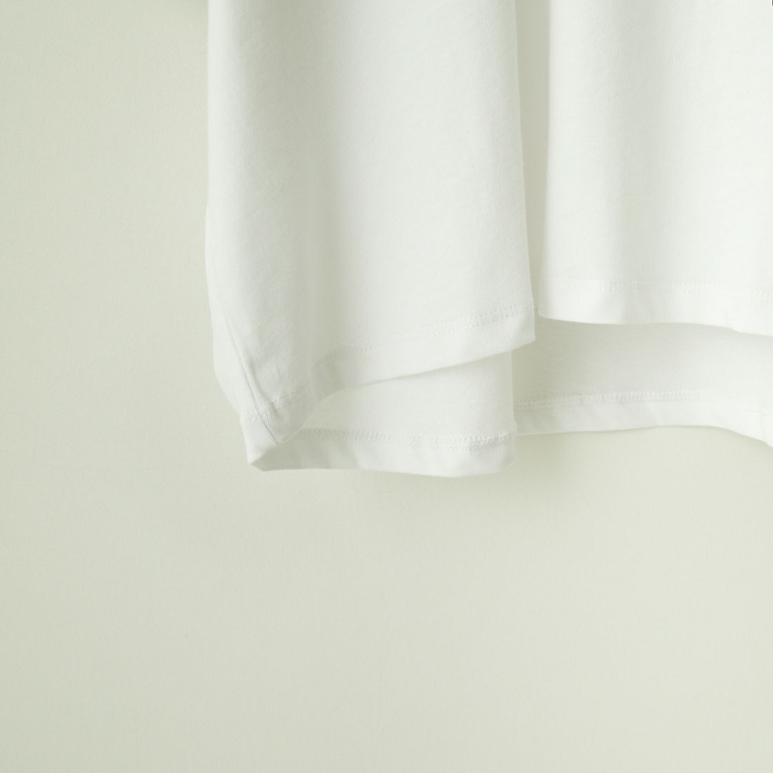 SLICK [スリック] ハイツイストコットン ドルマンスリーブTシャツ [5255859] 900 WHITE