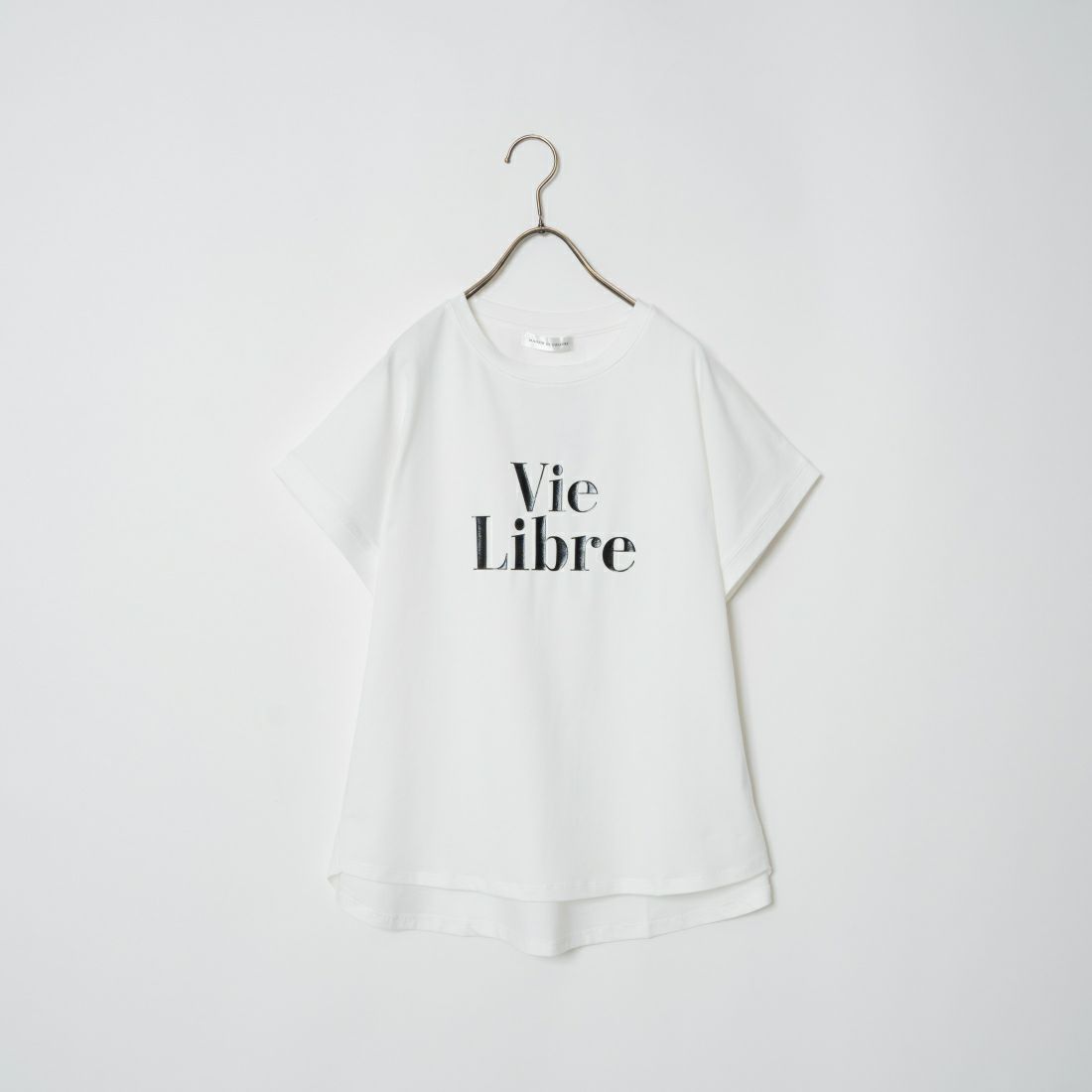 Maison de L'allure [メゾン ドゥ ラリュール] 光沢ラバーロゴプリントTシャツ [24112025] 02 OFF