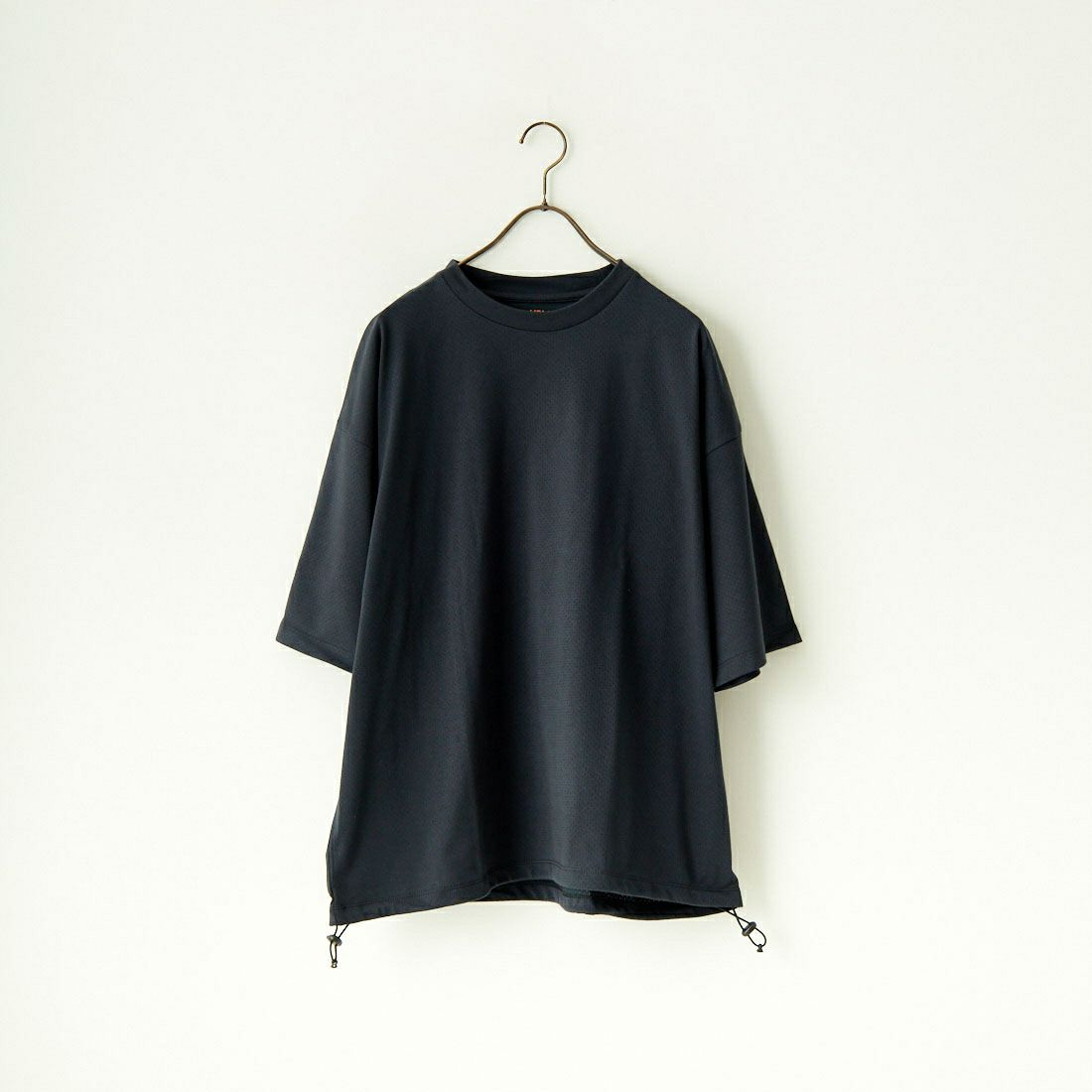 Jeans Factory Clothes [ジーンズファクトリークローズ] ドットエアリードローコードTシャツ [JFC-242-016] BLACK