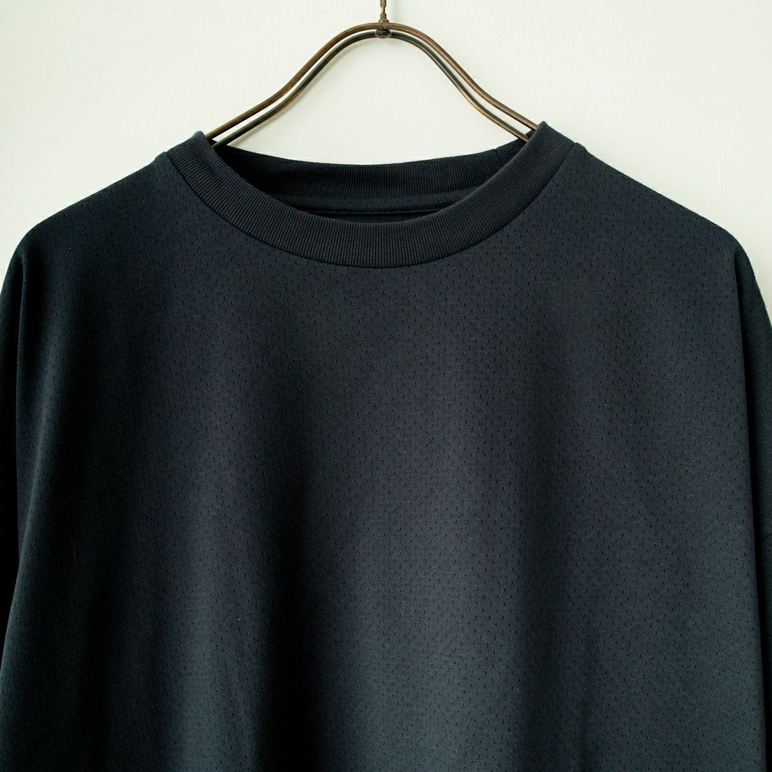 Jeans Factory Clothes [ジーンズファクトリークローズ] ドットエアリードローコードTシャツ [JFC-242-016] BLACK