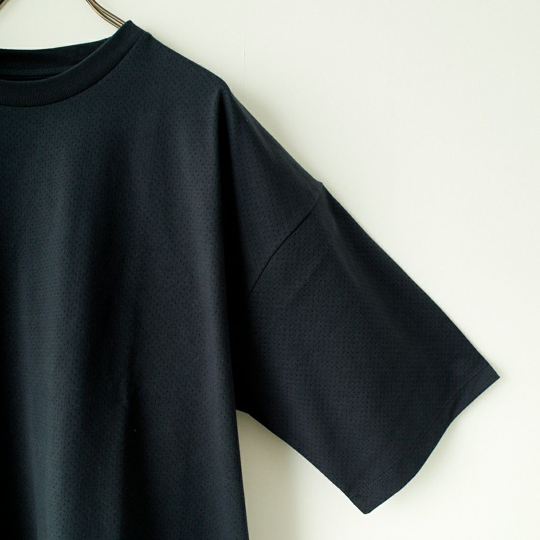 Jeans Factory Clothes [ジーンズファクトリークローズ] ドットエアリードローコードTシャツ [JFC-242-016] BLACK