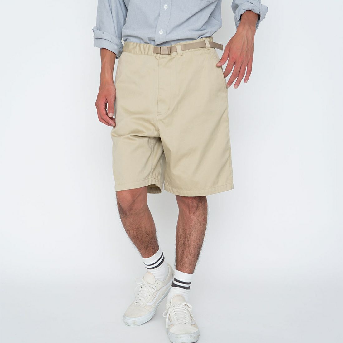 BE BEIGE&&モデル身長：178cm 着用サイズ：32&&