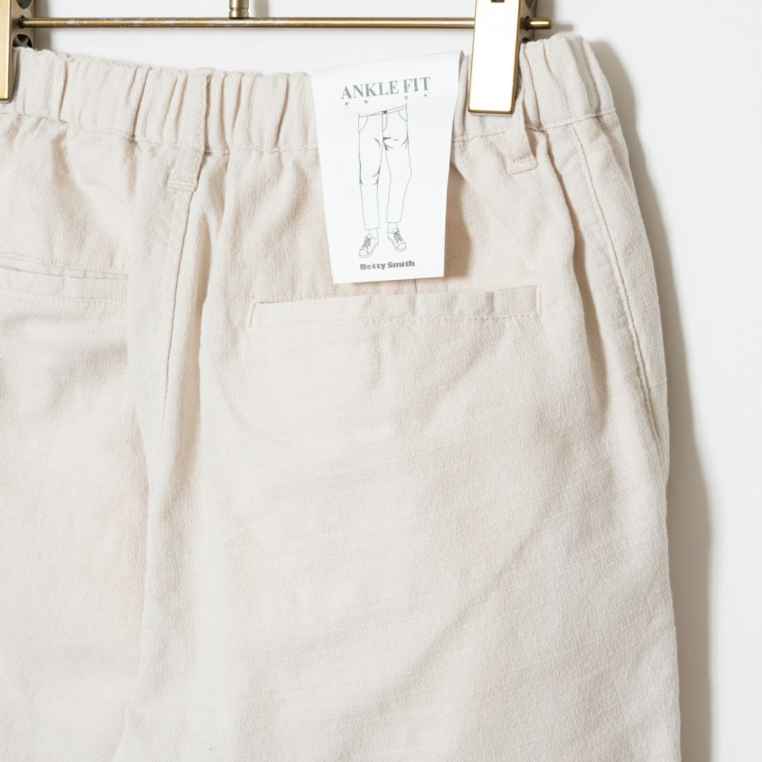 Betty Smith [ベティスミス] バニランストレッチイージーアンクルトラウザー [BAM-516] 68 OFF