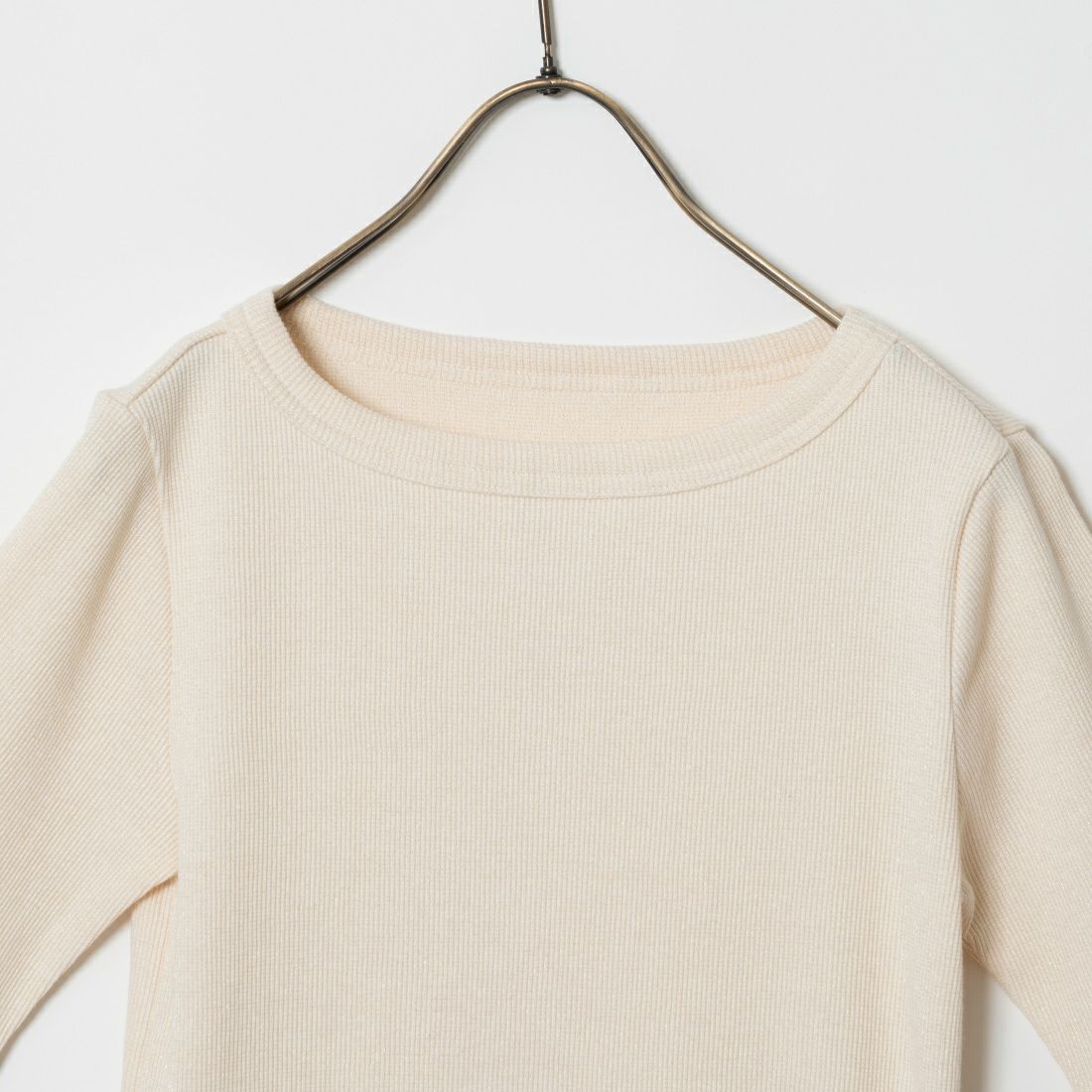 Jeans Factory Clothes [ジーンズファクトリークローズ] MIXラメ テレコリブカットソー [21242054] ｵﾌ