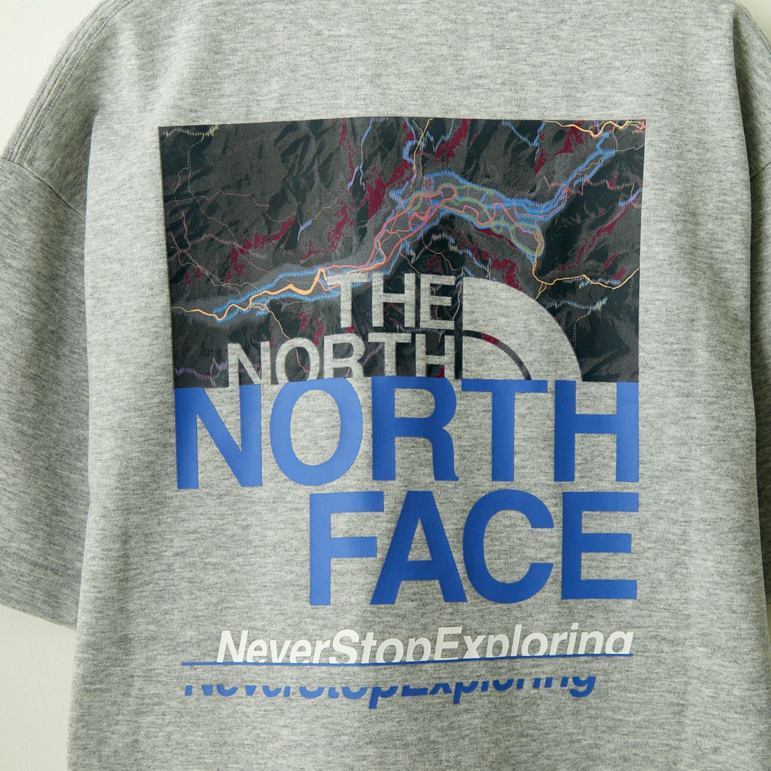 THE NORTH FACE [ザ ノースフェイス] ショートスリーブハーフスウィッチングロゴTシャツ [NT32458] Z