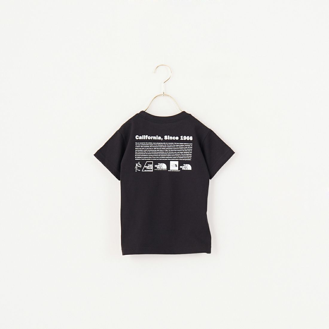 THE NORTH FACE [ザ ノースフェイス] キッズ ショートスリーブヒストリカルロゴTシャツ [NTJ32356]