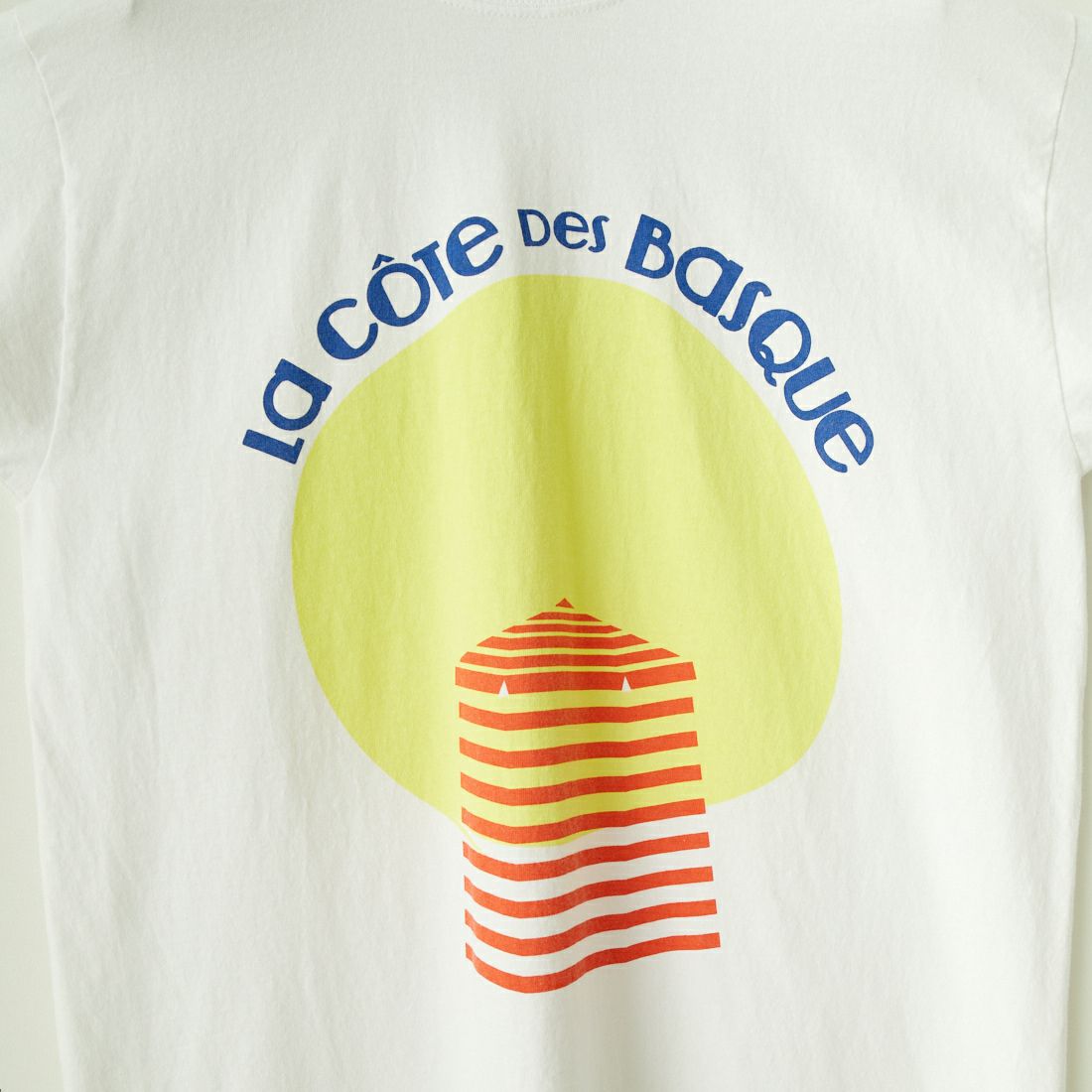 Le Bonjour surf [ボンジュールサーフ] テントプリントTシャツ [LBJ-000-241003] JAUNE