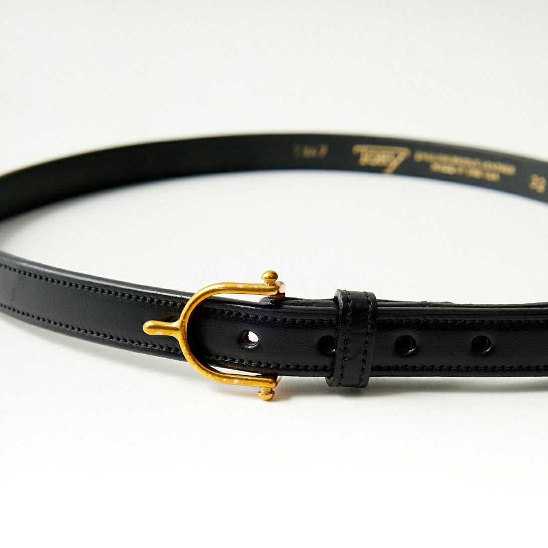 TORY LEATHER [トリーレザー] エクエストリアン インスパイアードベルト [TL102347005] BLACK