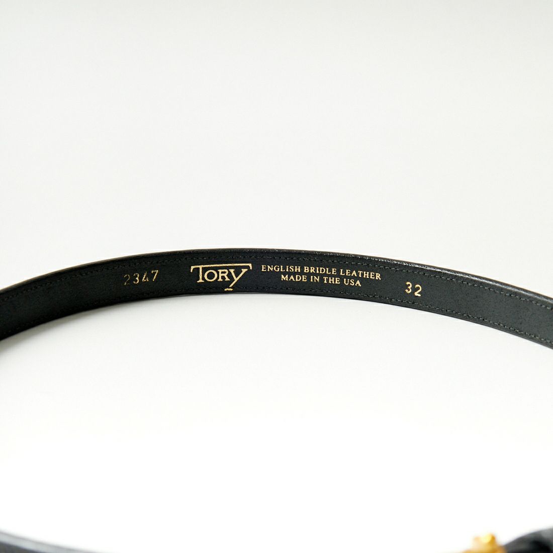 TORY LEATHER [トリーレザー] エクエストリアン インスパイアードベルト [TL102347005] BLACK