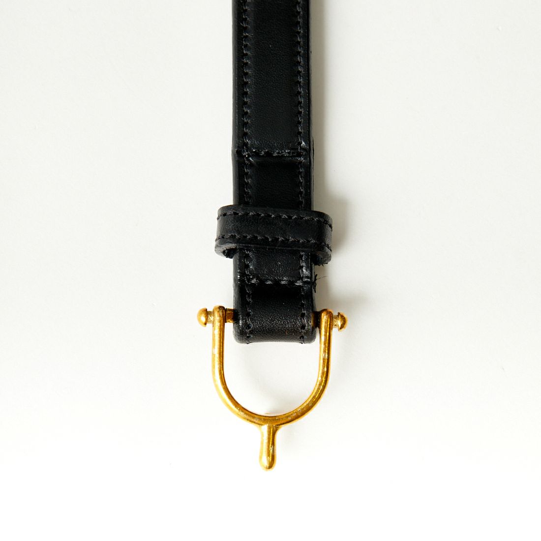 TORY LEATHER [トリーレザー] エクエストリアン インスパイアードベルト [TL102347005] BLACK