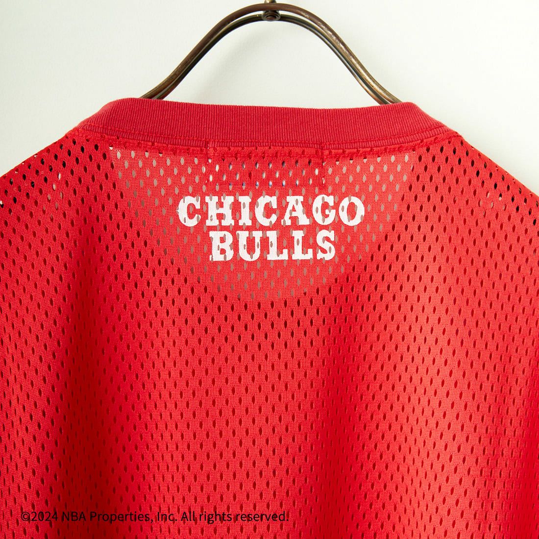 OFF THE COURT BY NBA [オフ ザ コート バイ エヌビーエー] 別注 メッシュTシャツ [JF-24SS-001-JF] RED BULLS