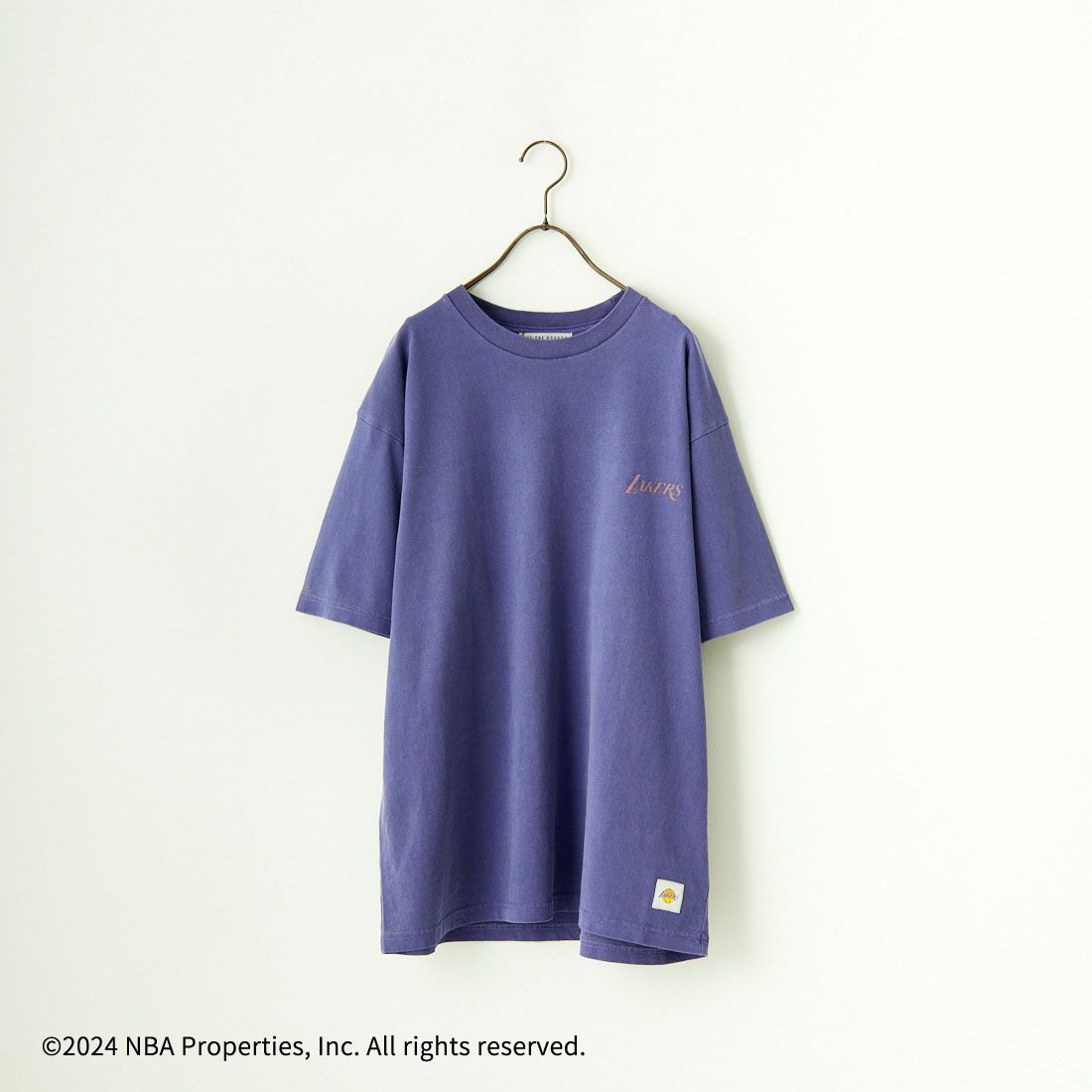 OFF THE COURT BY NBA [オフ ザ コート バイ エヌビーエー] 別注 チームTシャツ [JF-24SS-002-JF] PPL LAKERS