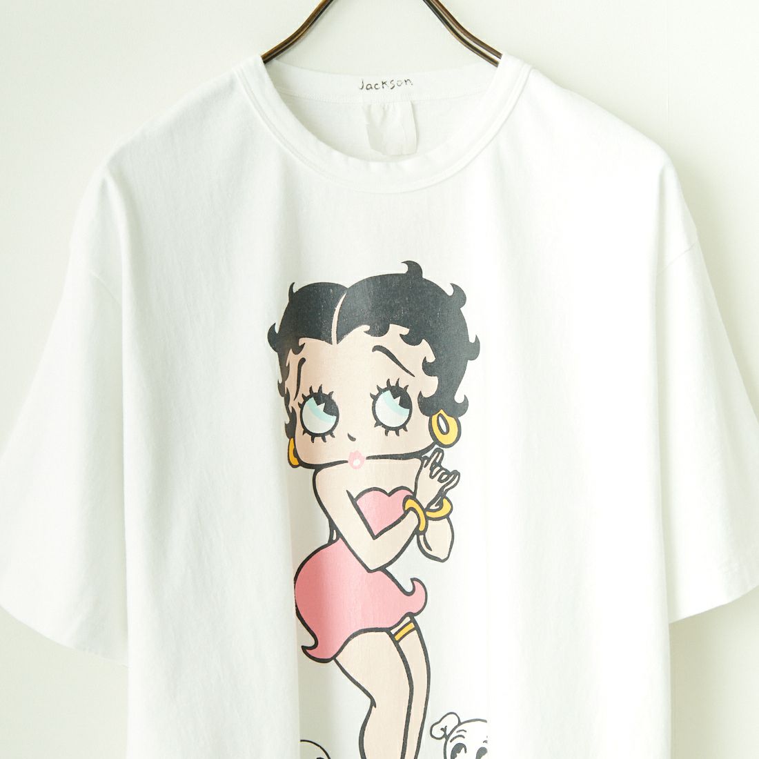JACKSON MATISSE [ジャクソンマティス] Betty Boop Tシャツ [JM24SS002] WHITE