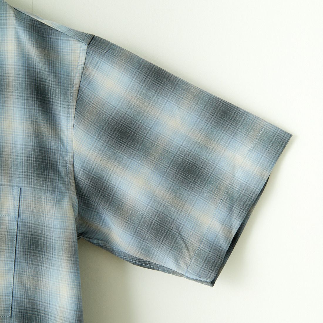 SLICK [スリック] オンブレーチェックレギュラーシャツ [5255861] 225 F.BLUE