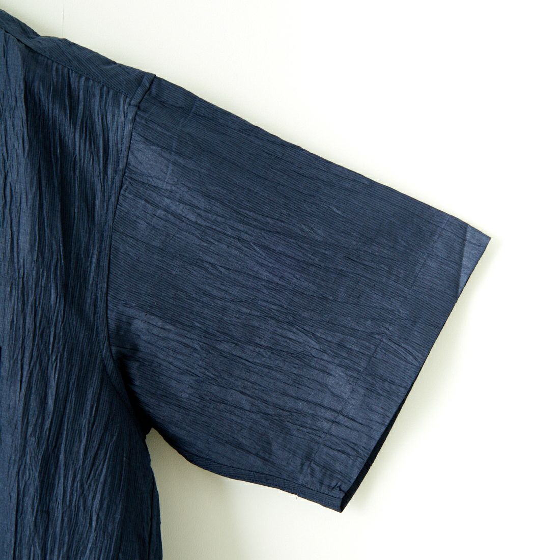 SLICK [スリック] リネンワッシャーレギュラーシャツ [5255863] 210 NAVY