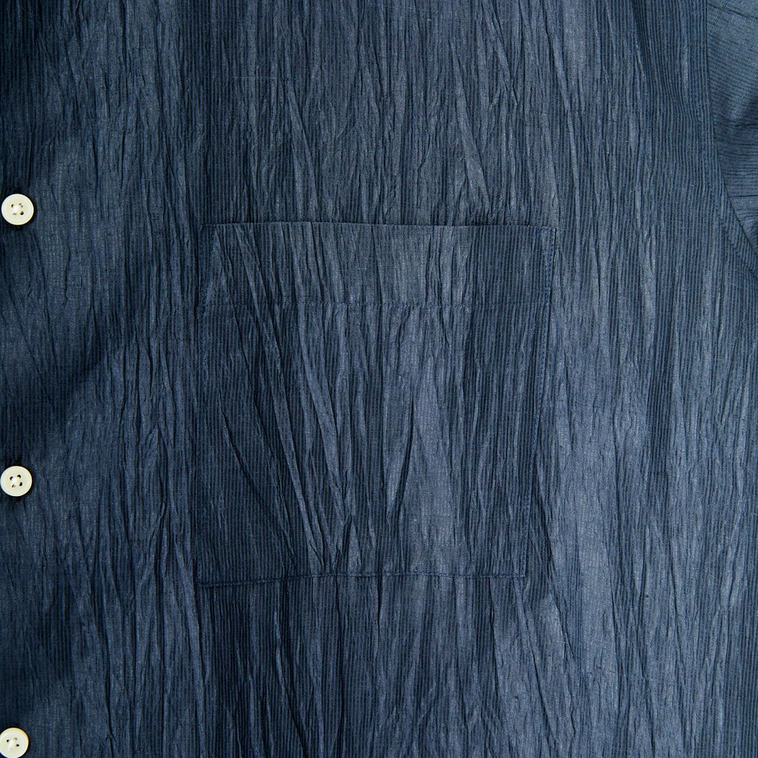SLICK [スリック] リネンワッシャーレギュラーシャツ [5255863] 210 NAVY