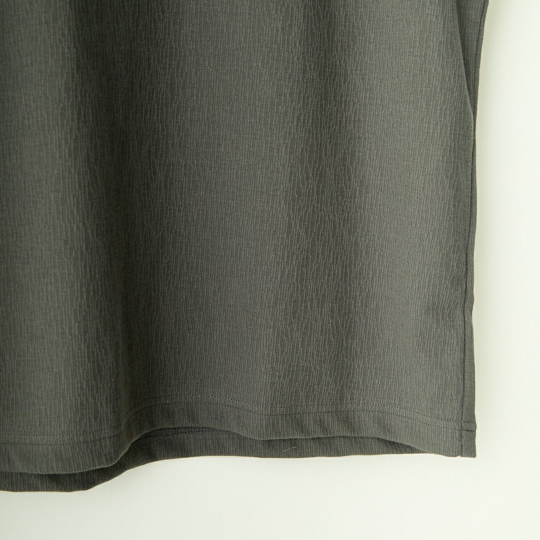 SLICK [スリック] ダブルニットスリーブレスTシャツ [5251740] 720 COAL