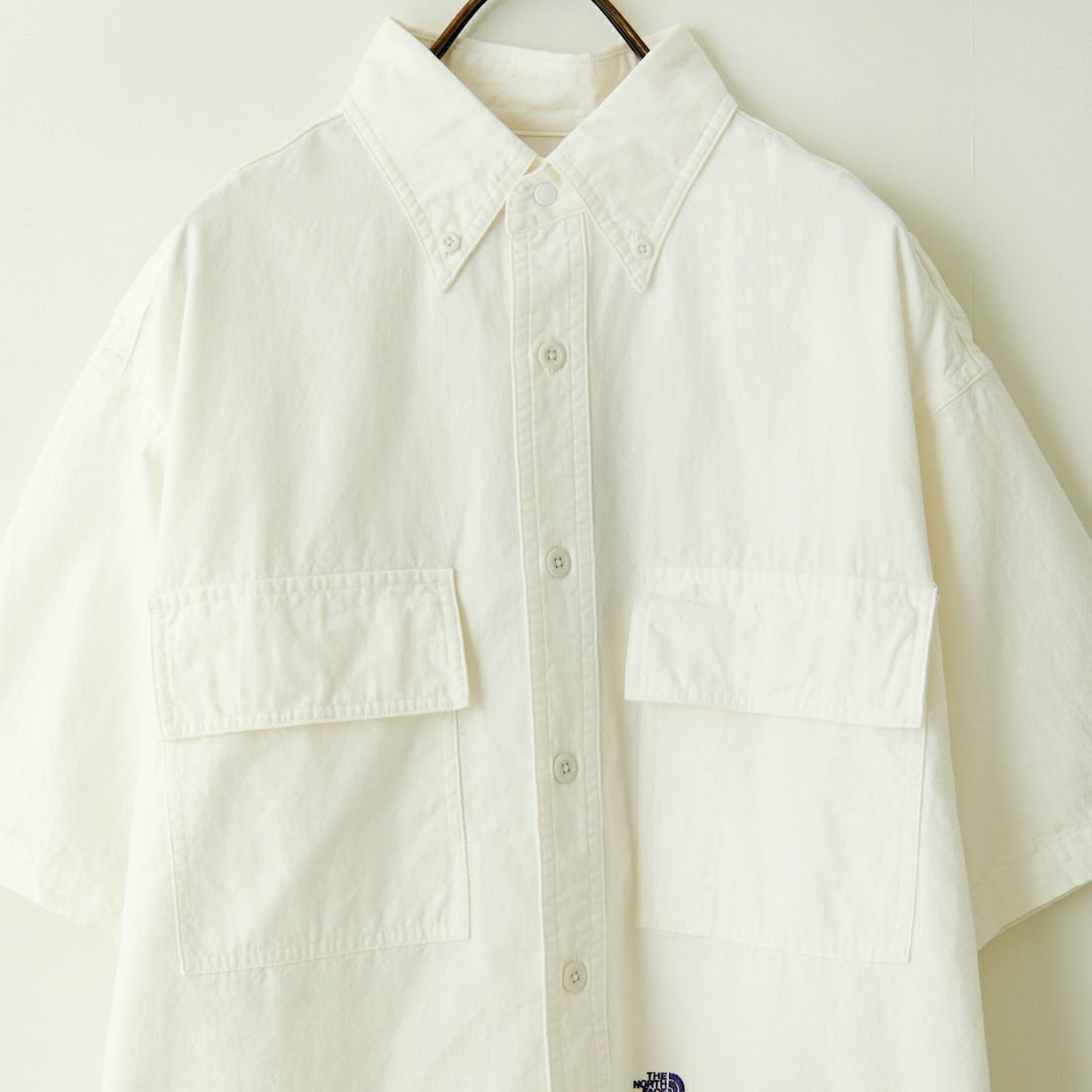 THE NORTH FACE PURPLE LABEL [ザ ノースフェイス パープルレーベル] ボタンダウンフィールドシャツ [NT3416N] W WHITE