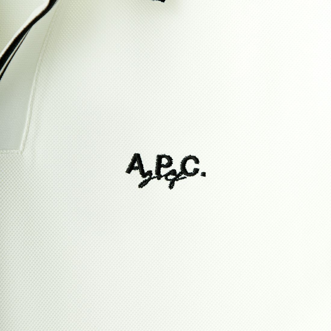 A.P.C. GOLF [アー・ペー・セー ゴルフ] AARON ポロシャツ [CTM4403] WHITE