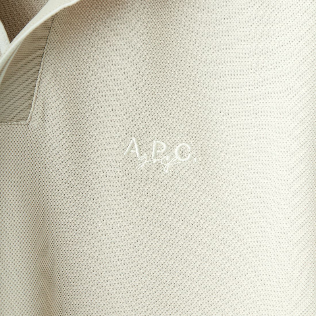 A.P.C. GOLF [アー・ペー・セー ゴルフ] AARON ポロシャツ [CTM4403] L.BEIGE