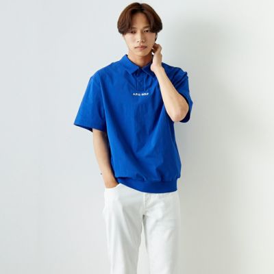 BLUE&&モデル身長：179cm 着用サイズ：L&&