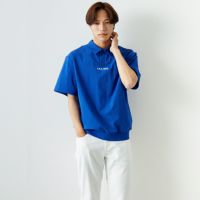 BLUE&&モデル身長：179cm 着用サイズ：L&&