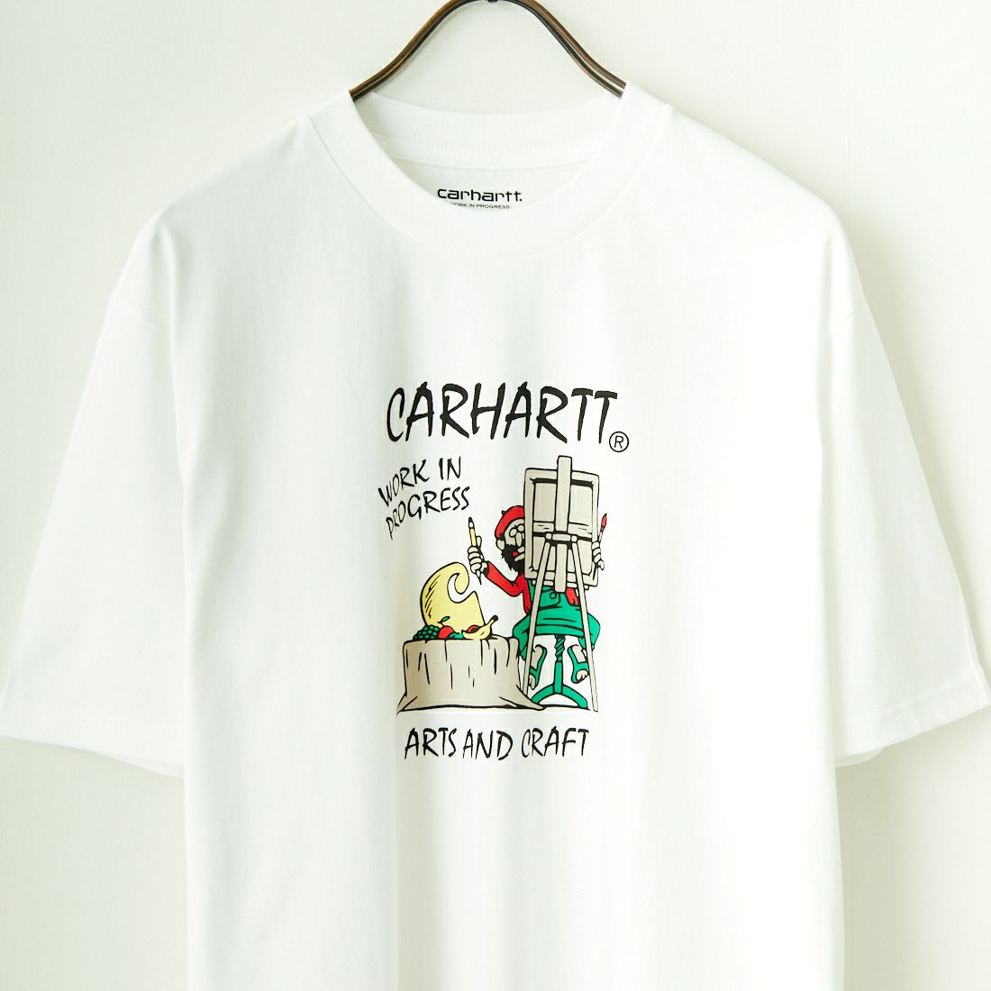 carhartt WIP [カーハートダブリューアイピー] ショートスリーブ アートサプライTシャツ [I033117] WHITE
