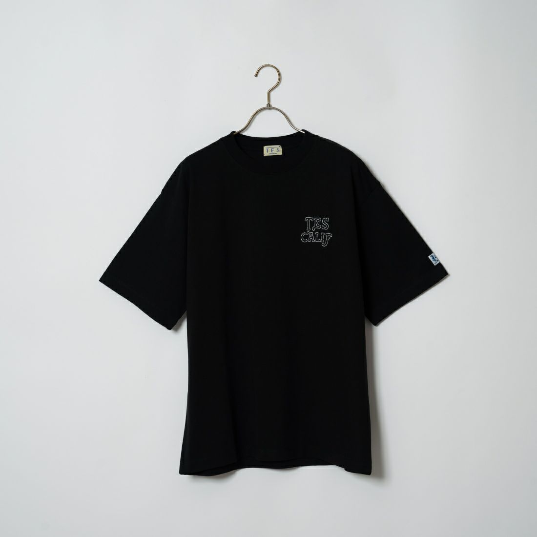 The Endless Summer [エンドレスサマー] バンダナ刺繍 ビッグシルエットTシャツ [C-24574300] 01 BLACK
