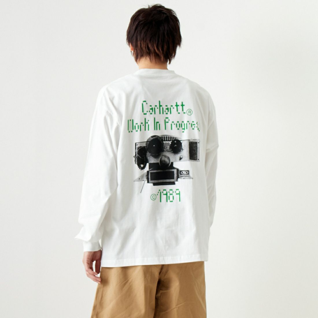 carhartt WIP [カーハートダブリューアイピー] ロングスリーブ サウンドフェイスTシャツ [I033247]