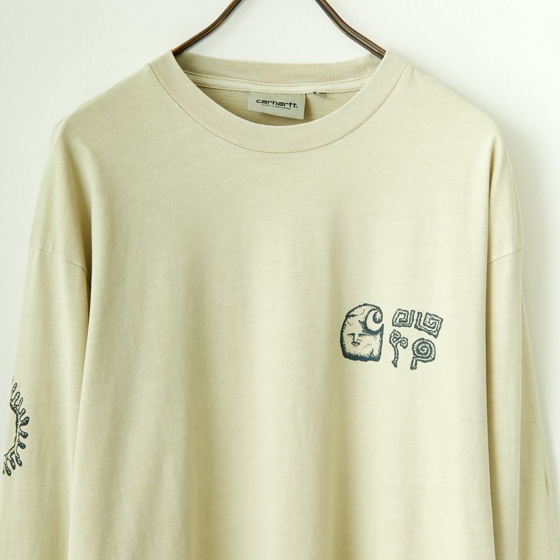 carhartt WIP [カーハートダブリューアイピー] ロングスリーブ ミメトリスTシャツ [I033175] BERYL/FLIN
