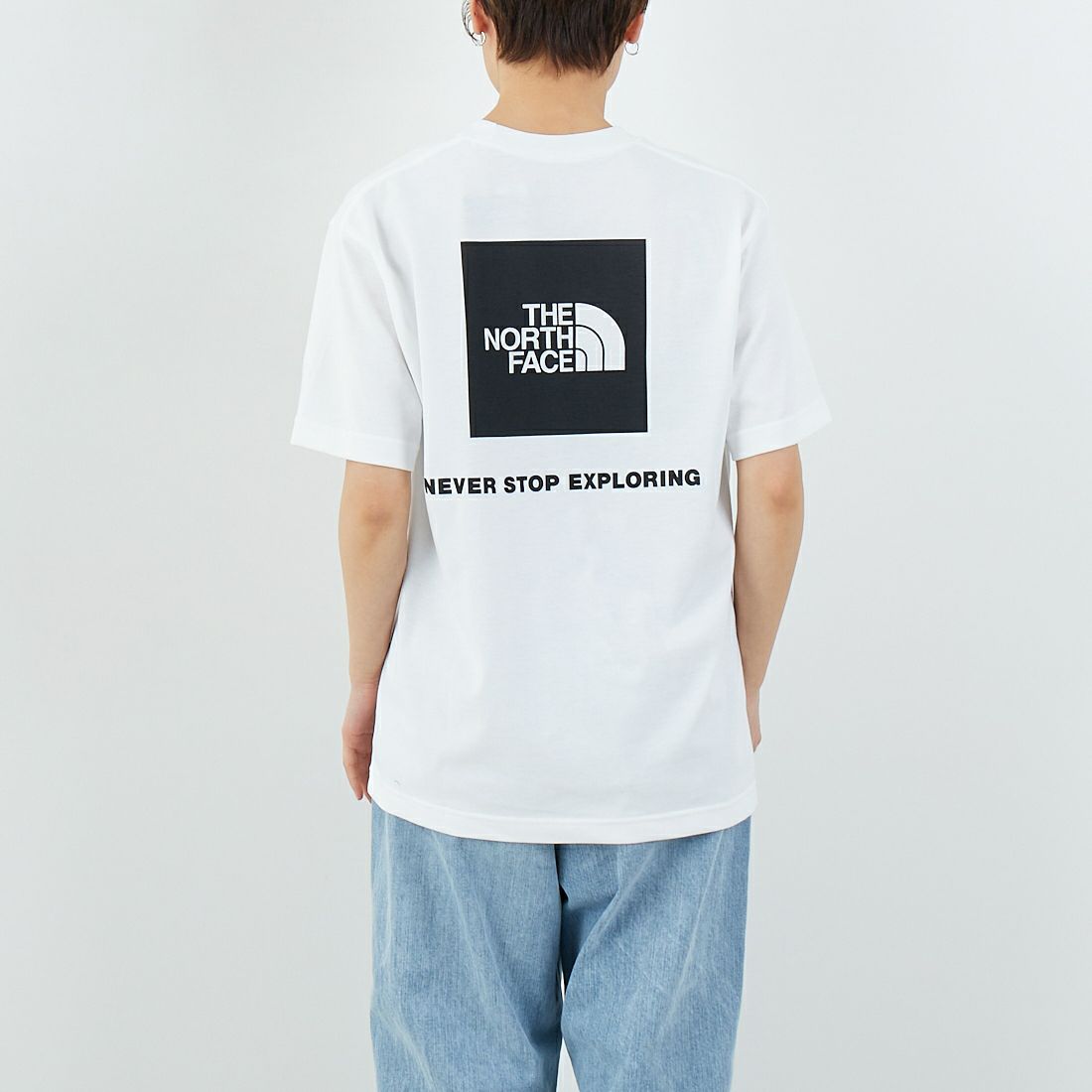 THE NORTH FACE [ザ ノースフェイス] ショートスリーブ バックスクエアロゴTシャツ [NT32447]