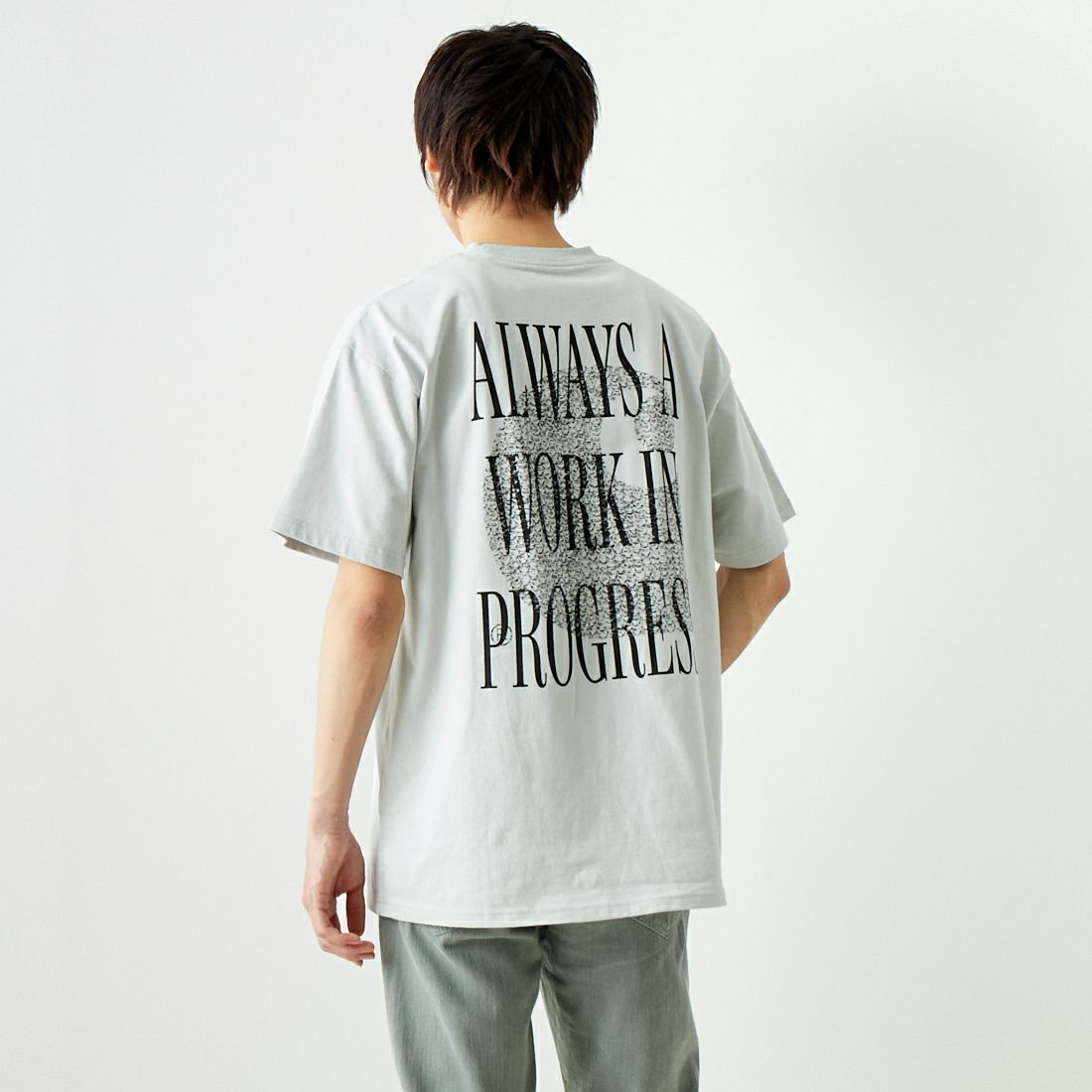 SONIC SILV&&モデル身長：182cm 着用サイズ：L&&