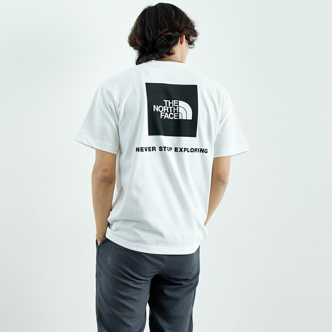 THE NORTH FACE [ザ ノースフェイス] ショートスリーブ バックスクエアロゴTシャツ [NT32447]