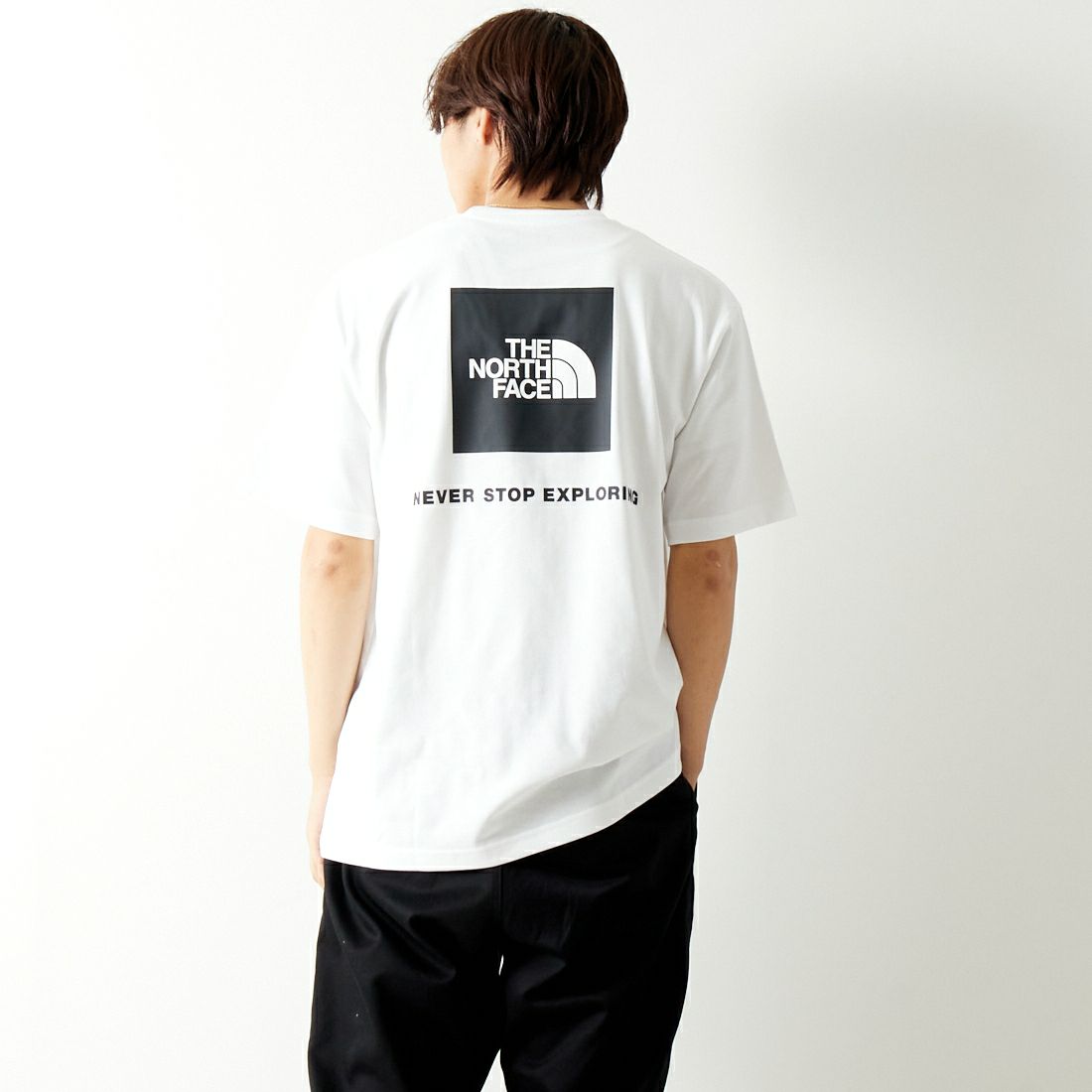 THE NORTH FACE [ザ ノースフェイス] ショートスリーブ バックスクエアロゴTシャツ [NT32447]