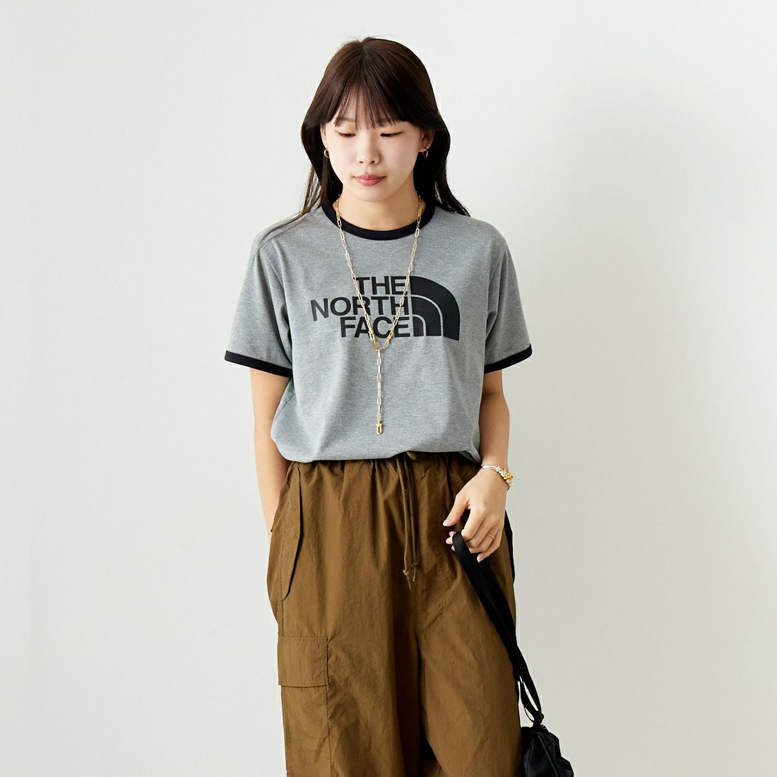 THE NORTH FACE [ザ ノースフェイス] ショートスリーブリンガーTシャツ [NT32373]