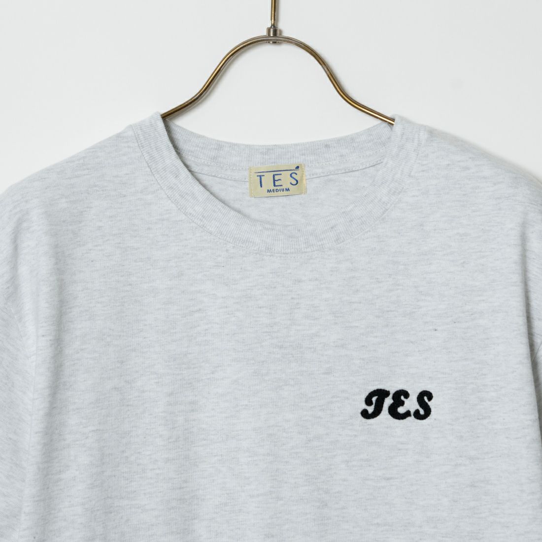 The Endless Summer [エンドレスサマー] 別注 サーフBUHI サガラ刺繍ロゴバックプリントTシャツ [C-24574500-JF] 03 GRAY