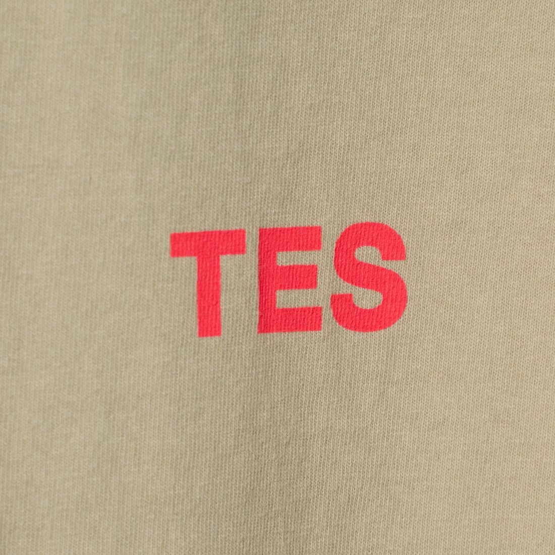 The Endless Summer [エンドレスサマー] 別注 ショート丈 BUHIワンポイントロゴ刺繍Tシャツ [FH-24574504-JF] 35 BEIGE