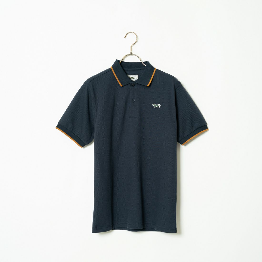 THE FOX [ザフォックス] 別注 ワンポイントロゴポロシャツ [JF24SS-05-JF] NAVY