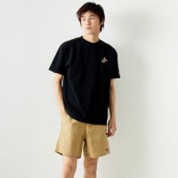 01 BLACK&&モデル身長：182cm 着用サイズ：L&&
