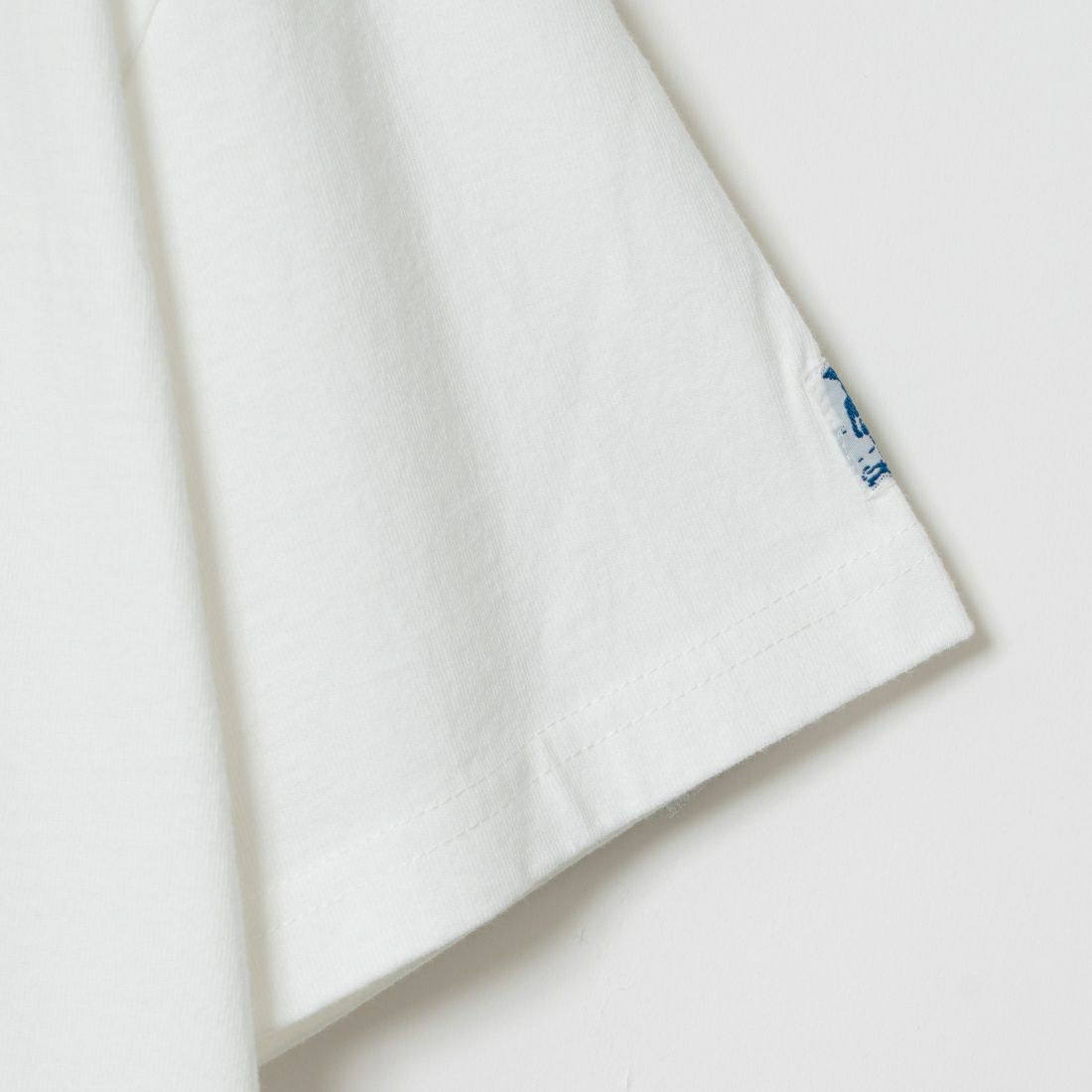 The Endless Summer [エンドレスサマー] 別注 花柄ワンポイント刺繍ロゴ ショートスリーブTシャツ [FH-24574503-JF] 07 WHITE