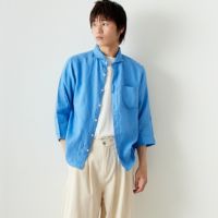 520 BLUE&&モデル身長：182cm 着用サイズ：L&&